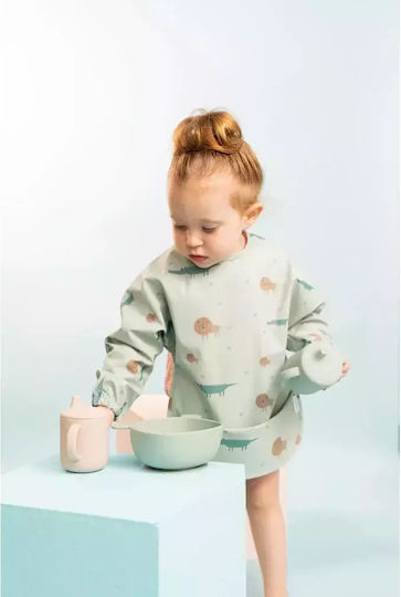 The Cotton Cloud Schutzanzug Stoff mit Tasche & Ärmel Ecru