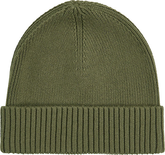 Flag Beanie Beanie Knitted in Green color