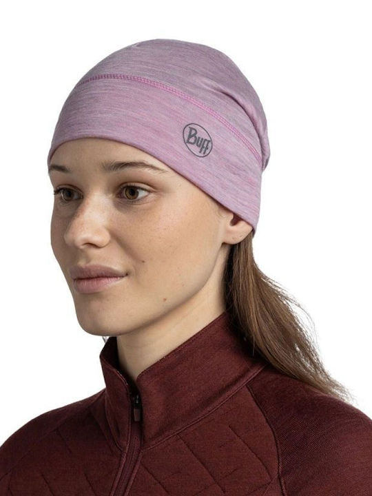 Beanie Unisex Beanie Knitted in Lilac color