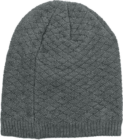 Beanie Unisex Căciulă Tricotat în culoarea Gri