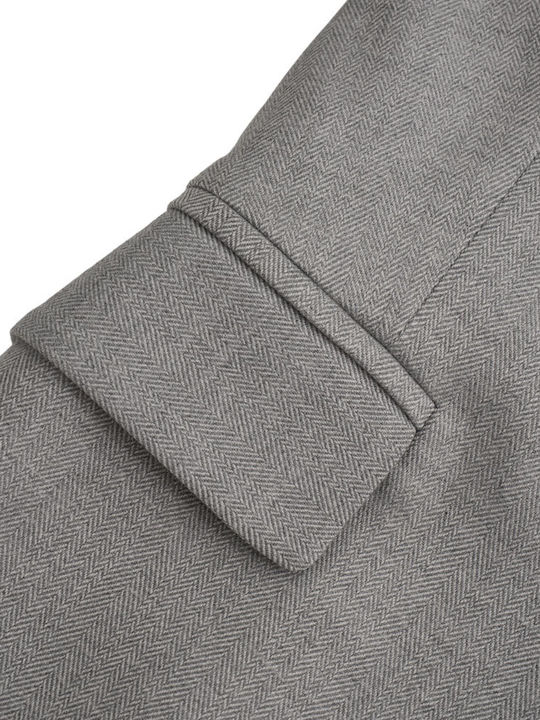 C. Manolo Damen Blazer Gray