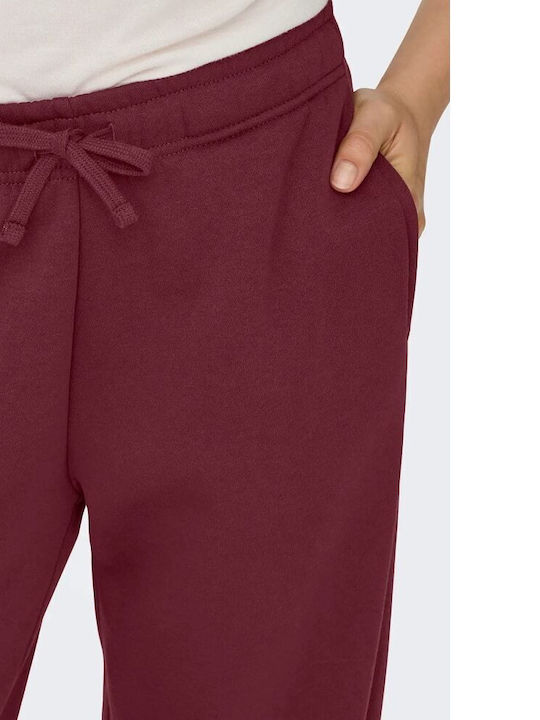 Долнище на анцуг Burgundy