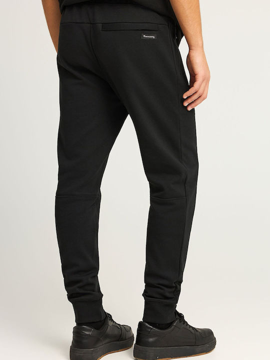Sweatpants with Elastic Black