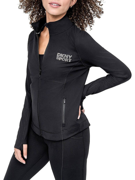 Women's Sweatshirt Jacket Black