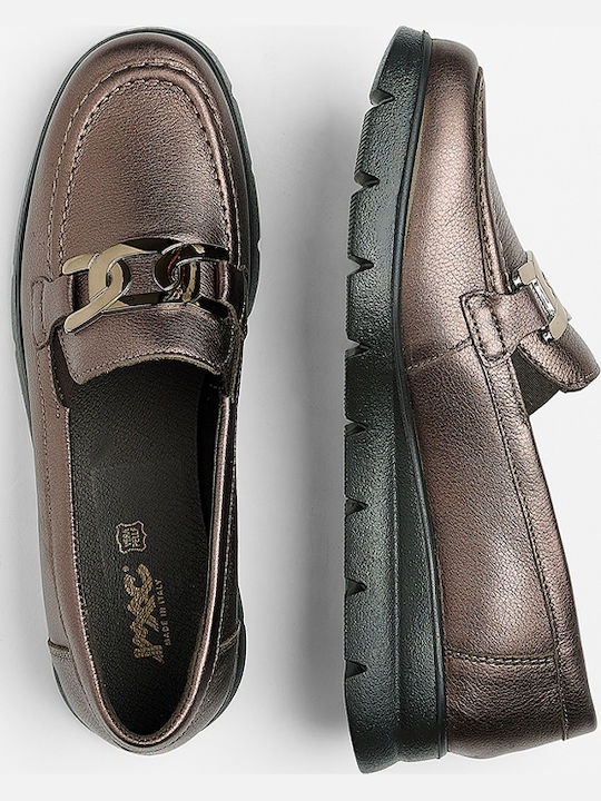 Дамски Loafers Bronze