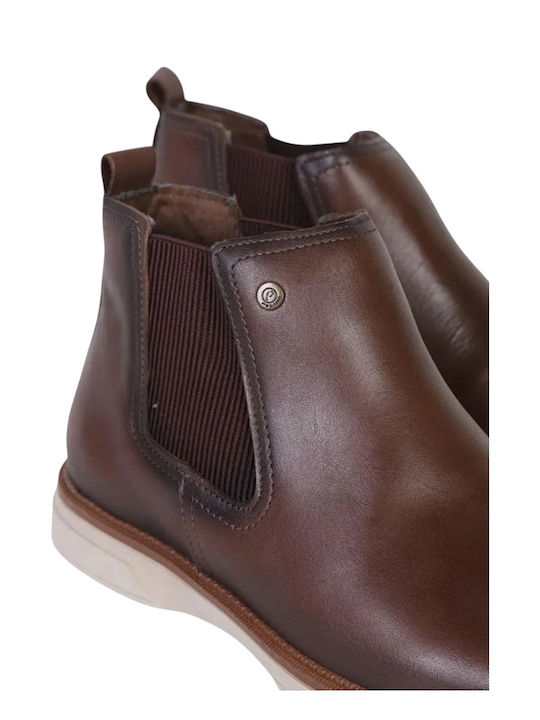 Leather Brown Men's Boots Anatomical