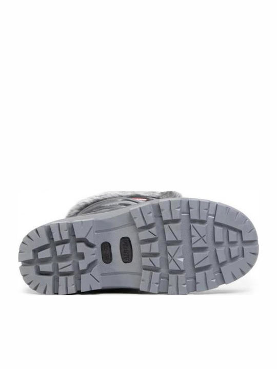 Kids Boots with Laces Gray
