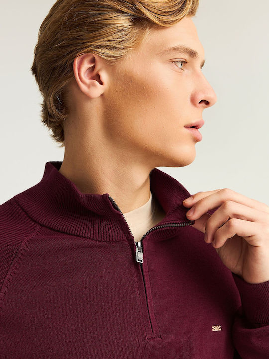Long Sleeve Sweater Burgundy