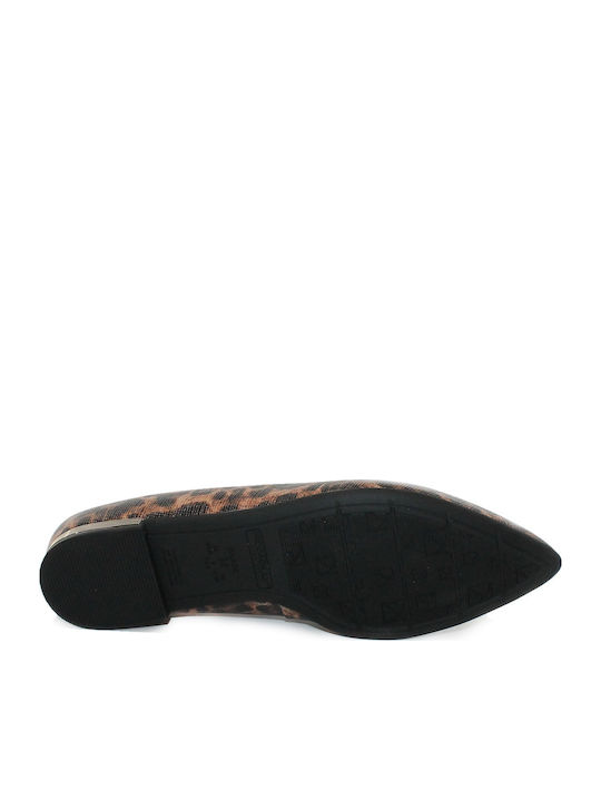 Anatomic Pointy Leopard Ballerinas leopard