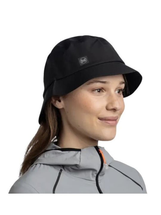 Buff Υφασμάτινo Ανδρικό Καπέλο Στυλ Bucket Μαύρο