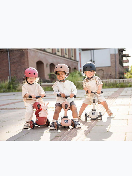 Scoot & Ride Παιδικό Κράνος για Ποδήλατο & Πατίνι Καφέ