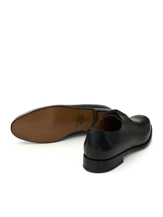Handgefertigt Leder Herrenschuhe Schwarz