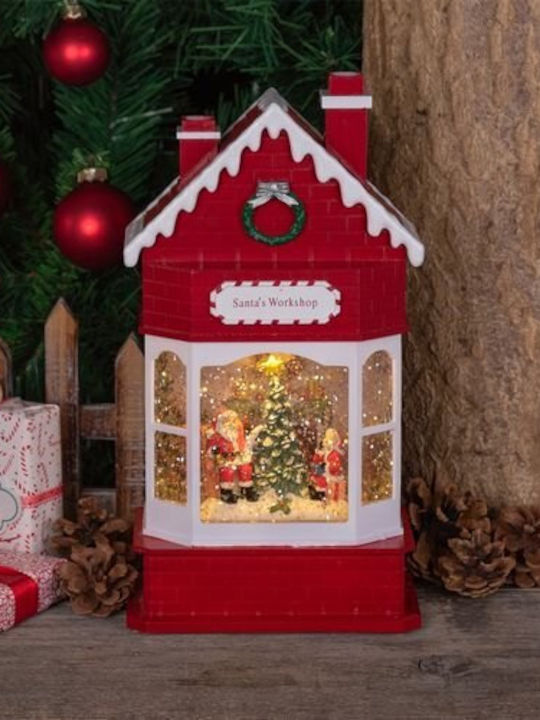 Lotti Christmas Illuminated Decorative 28x15cm. Santa's Workshop