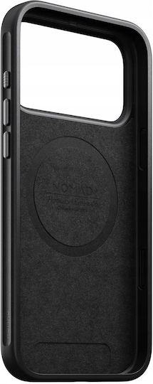 Nomad Bumper Leather / Silicone 0.85mm with Strap Waterproof Black (iPhone 17 Pro Max)