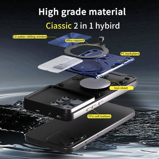 Techsuit Back Cover Σιλικόνης Μαύρο (Oppo Reno 14 Pro)
