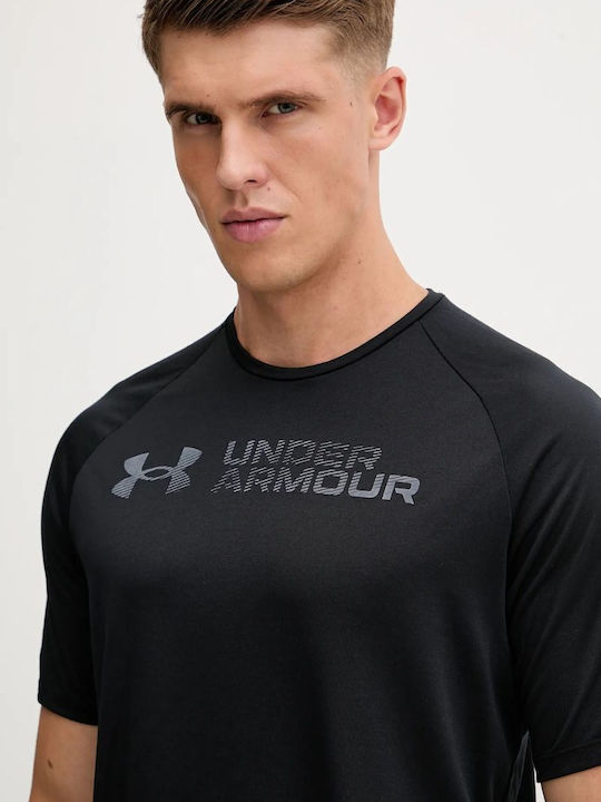 Reflective Athletic T-shirt Black