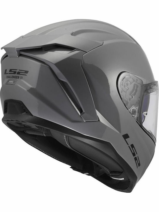 LS2 Challenger II FF817 Nardo Grey Мотоциклетна каска Full Face ECE 22.06 с Sunvisor