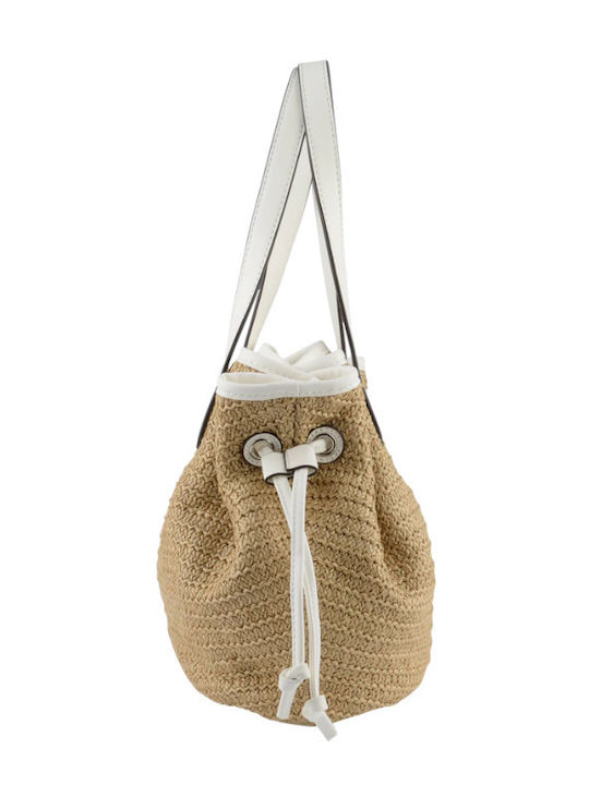 Straw Women's Bag Tote Handbag Beige