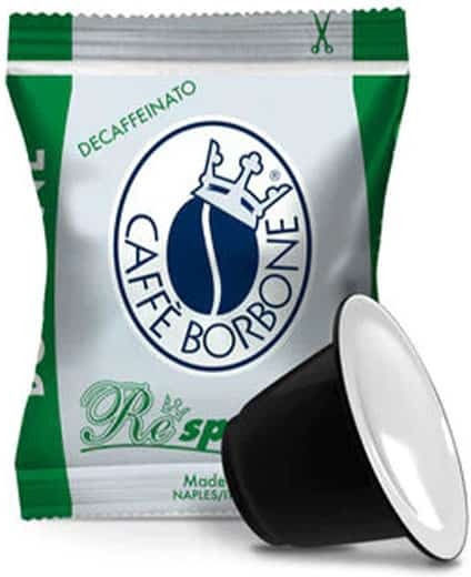 Caffe Borbone Capsules Espresso Decaffeinato Decaffeinato Decaffeine Compatible with Machine Nespresso 100caps,tobolek