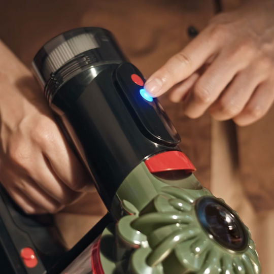 Dyson V8 Cyclone Army Επαναφορτιζόμενη Σκούπα 2 σε 1 Stick & Χειρός Πράσινη