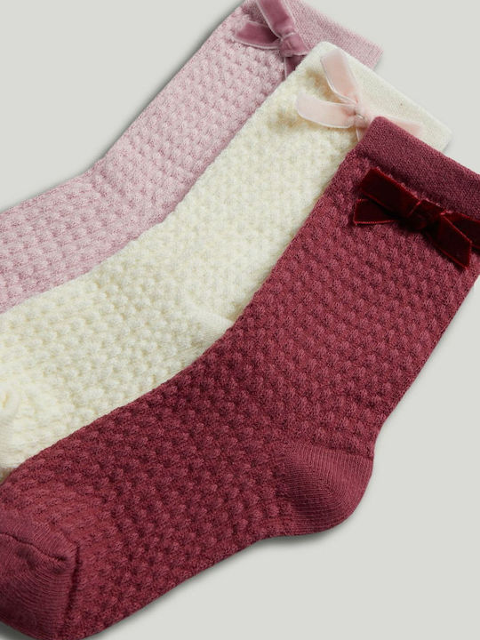 Mothercare Șosete pentru Copii Pink 3 Perechi