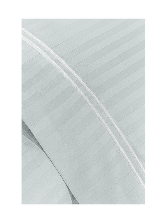 Guy Laroche Nice Moonlight Σετ Μαξιλαροθήκες Oxford Moonlight/silver 52x72εκ.