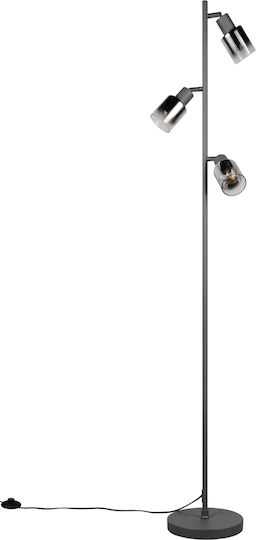 Trio Lighting Φωτιστικό Δαπέδου Γκρι