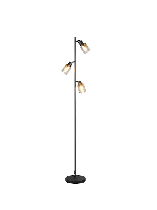 Trio Lighting Floor Lamp Black