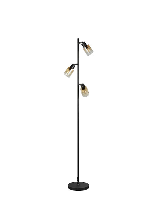 Trio Lighting Floor Lamp Black