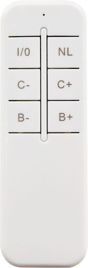Beliani Hängelampe Braun LED