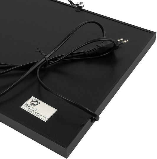 GloboStar Επιγραφή LED Μονής Όψης 48x2cm Μπλε / Κόκκινο / Πορτοκαλί / Λευκό