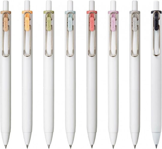 Uni-Ball Uni Mitsubishi Pencil Umns38fc8c Gel Ballpoint Pen Uni-ball One 0.38 Fica Colour Set 8 Colours