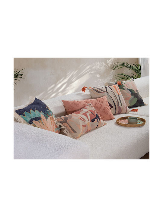 Nef-Nef Homeware Față De Pernă Flori Din 100% Bumbac Multicolor 45x45cm