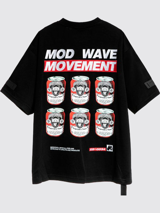 T-shirt Μαύρο
