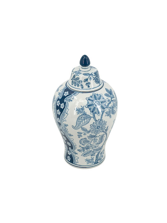 Artekko Decorative Vase Melania White 18x18x32cm
