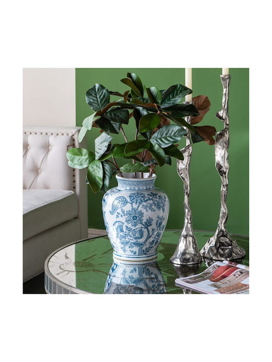 Artekko Decorative Vase Melania White 23x23x28cm