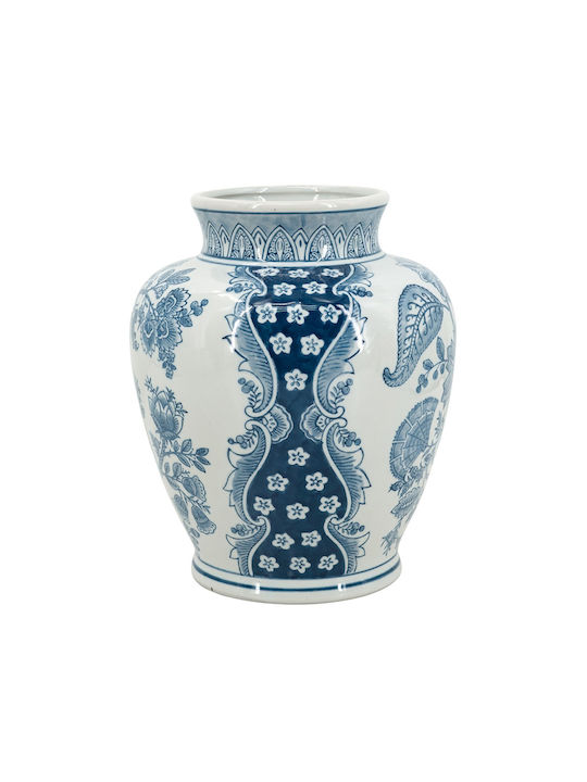 Artekko Decorative Vase Melania White 23x23x28cm