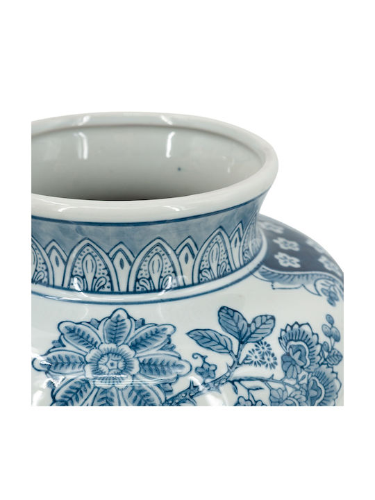 Artekko Decorative Vase Melania White 23x23x28cm