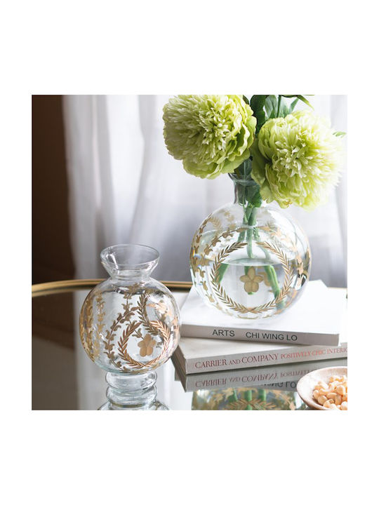 Artekko Decorative Vase Aphelios Transparent 20cm
