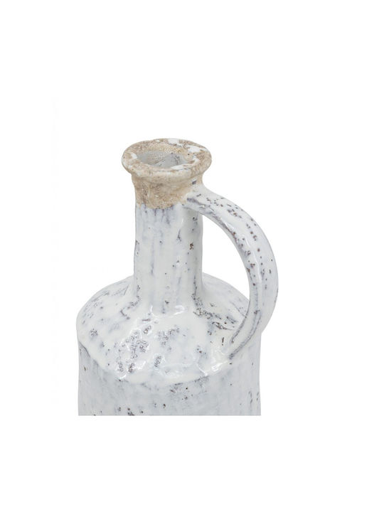 Artekko Decorative Vase Bard Orange 13.5x12.5x32.5cm