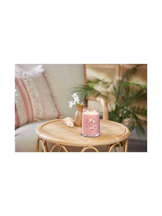 Yankee Candle Aromatic Candle Signature Jar with Pink Sands Scent 567gr