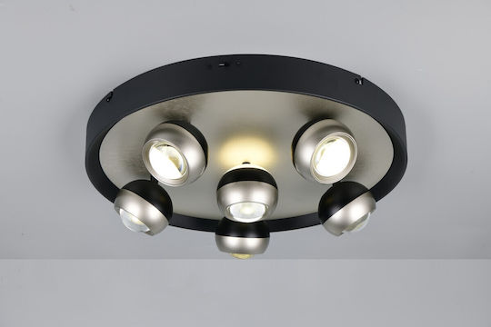 Trio Lighting Orbit Таванно осветление Сребрист