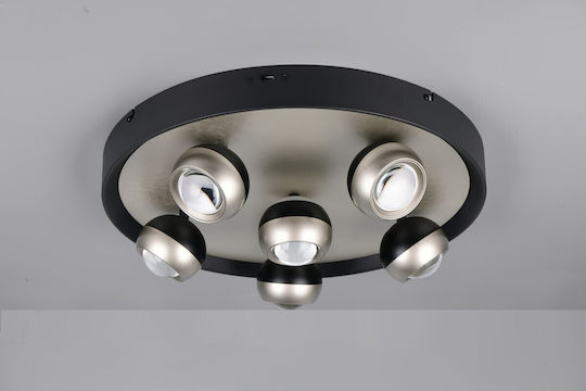 Trio Lighting Orbit Таванно осветление Сребрист