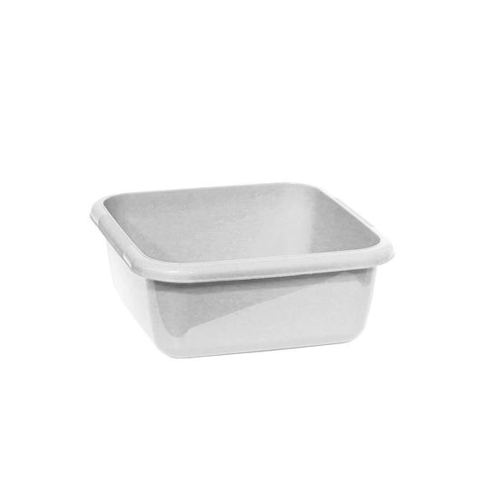 Vas pătrat Viomes Nr. 111 29x29x12cm Capacitate 5.5lt Gri Bej
