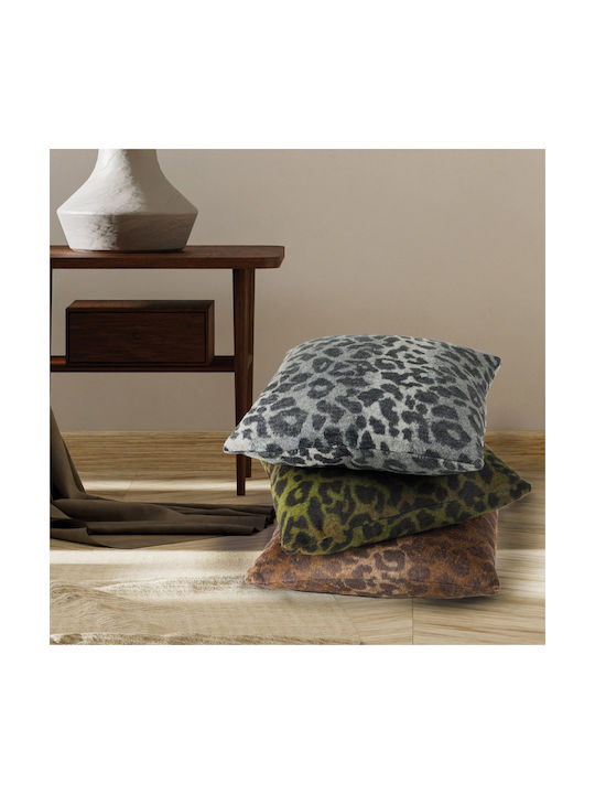 Das Home Sofa Cushion 0858 from Velvet Brown 40x40cm