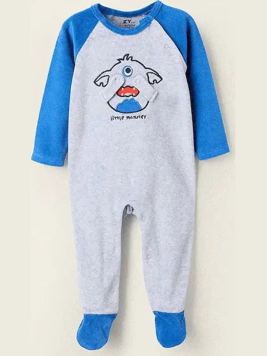 Zippy Body pentru Bebeluși Catifea Gray