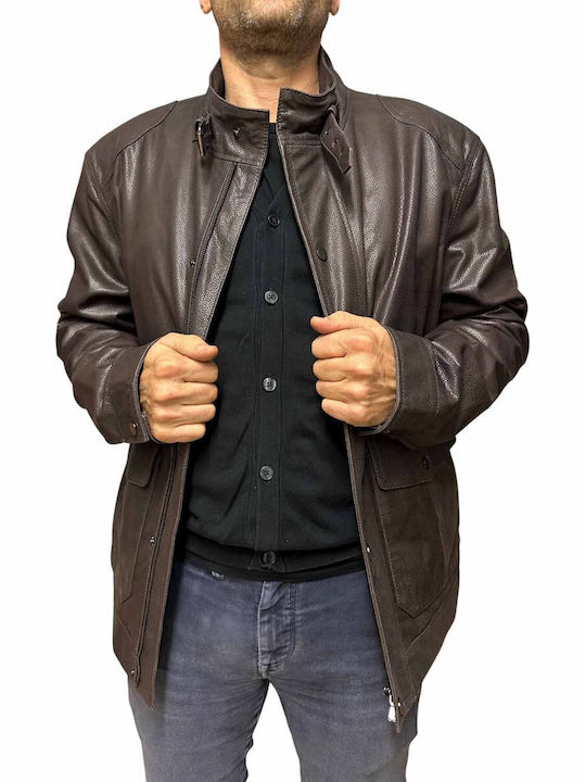 Leather Jacket Brown