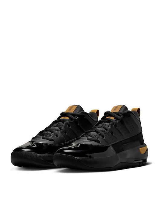 Max Aura Adidași Pentru Bărbați Tip Botine Negri / Aurii Metalici