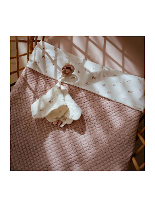 Little Dutch Blanket Nursery Swaddling Blankets Knitted Pink 70x100cm