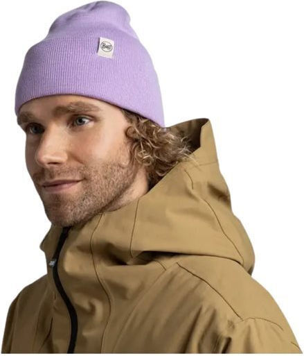 Lilon Grape Ice Beanie Unisex Σκούφος Πλεκτός σε Μωβ χρώμα
